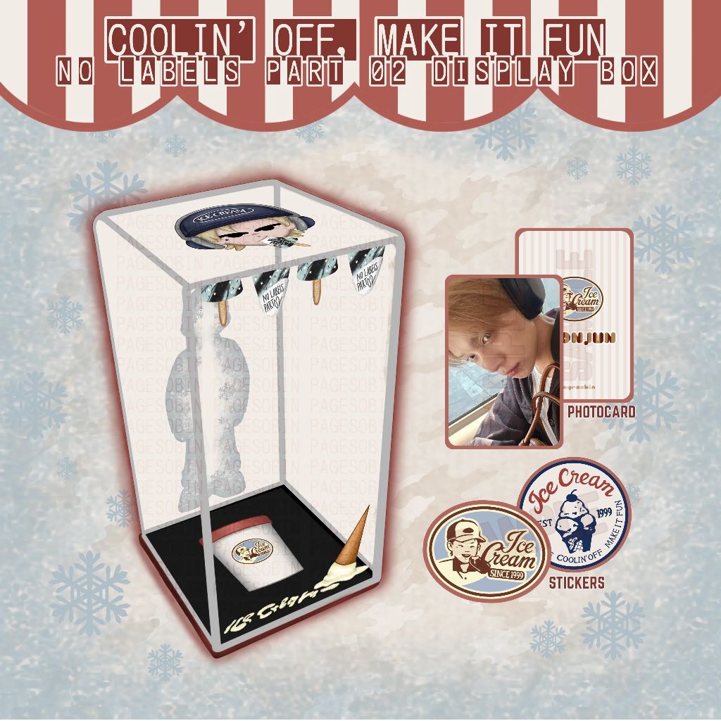 (READ DESC) OPEN PRE-ORDER DISPLAY BOX NO LABELS PART 02