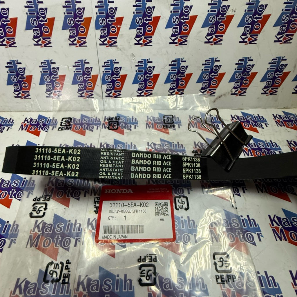 FAN BELT FAN BELT VAN BELT 5PK 1138 5PK1138 MOBILIO 2014 2015 2016 2017 2018 2019 2020 2021 BRV 2015