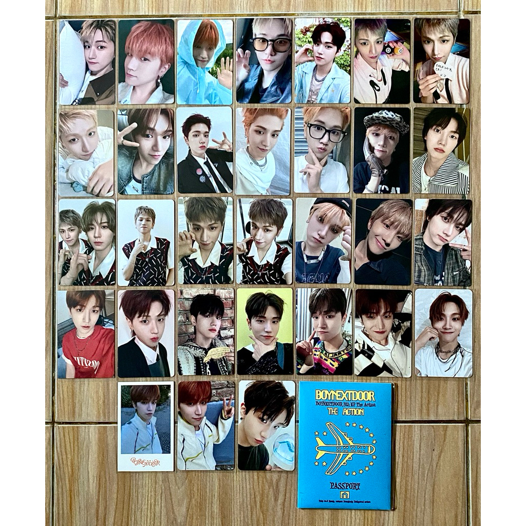 [อ่าน DESKRPSI] โฟโต้การ์ดอย่างเป็นทางการ BOYNEXTDOOR RIWOO WOONHAKI