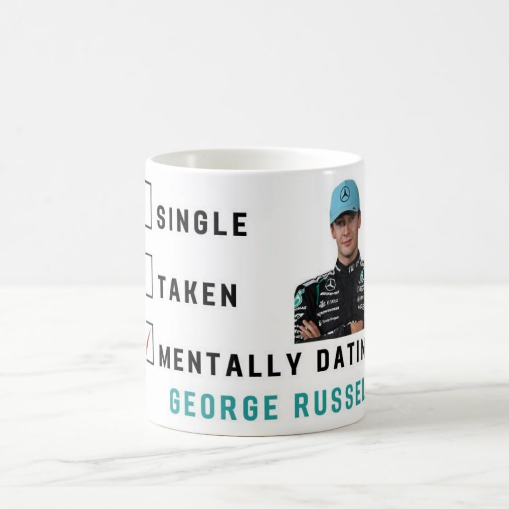 GEORGE RUSSELL แก้วกาแฟหนูจิต