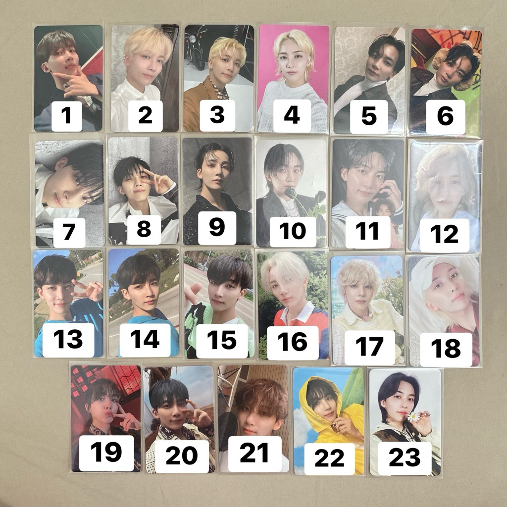 SEVENTEEN JEONGHAN PHOTOCARD OFFICIAL svt pc scotups choi seungcheol kkuma cimmu cheol its tc บัตรสะ
