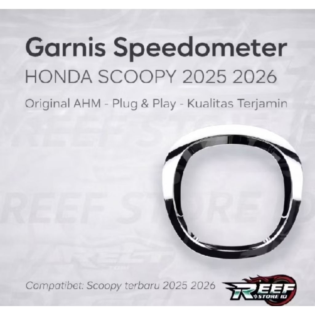 Original AM Scoopy New 2025 2026 แผงวัดความเร็ว Garnish