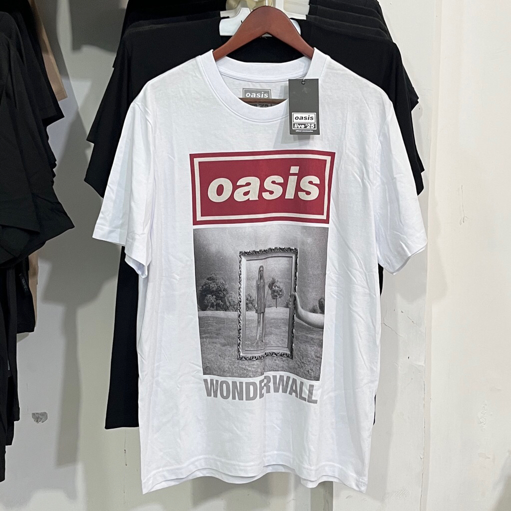 OASIS - WONDERWALL SINGLE COVER สีขาว
