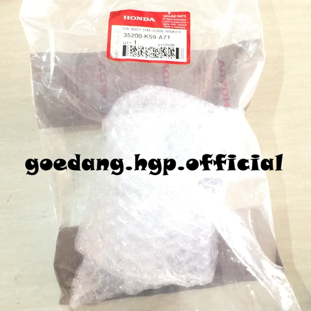 Switch Assy Dim Horn Winker Dim Horn Sein VARIO125 K60R K2V VARIO150 K59J ORIGINAL AHM 35200K59A71