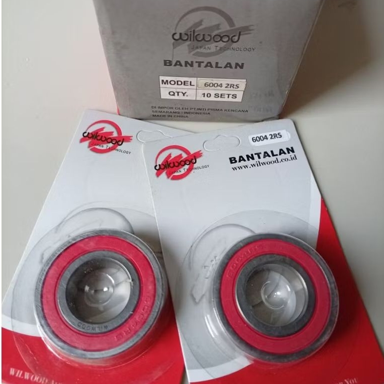WILWOOD BEARING LAHER 6004-2RS KLAHER LAKER 6004-2RS WILWOOD QUALITY