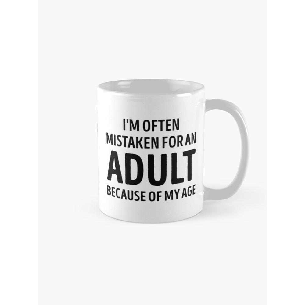Im Often Mistaken สําหรับแก้วกาแฟตลกสําหรับผู้ใหญ่