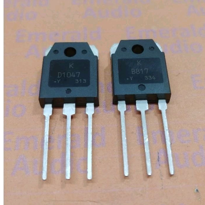 ทรานซิสเตอร์ B817 D1047 ต่อคู่ TR 2SB817 และ 2SD1047