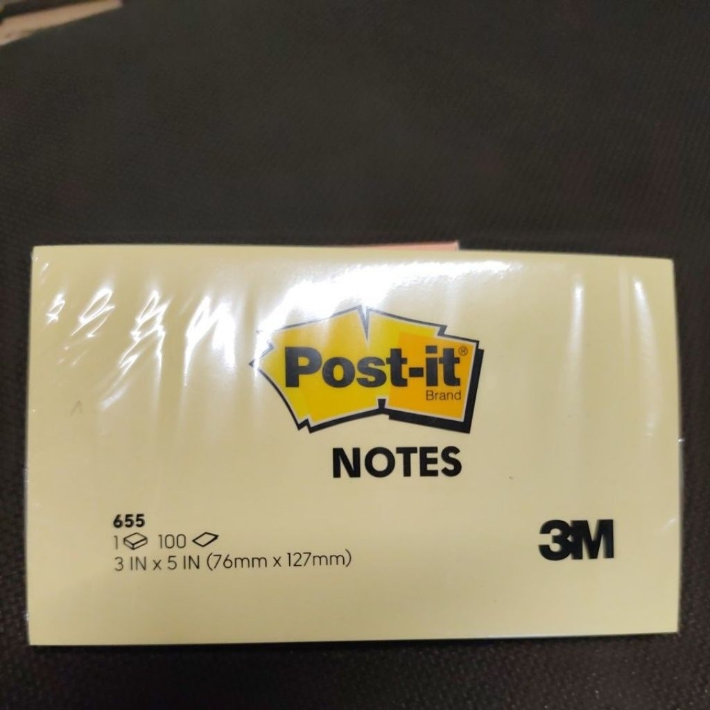Sticky note 655 postit 76mmx102mm