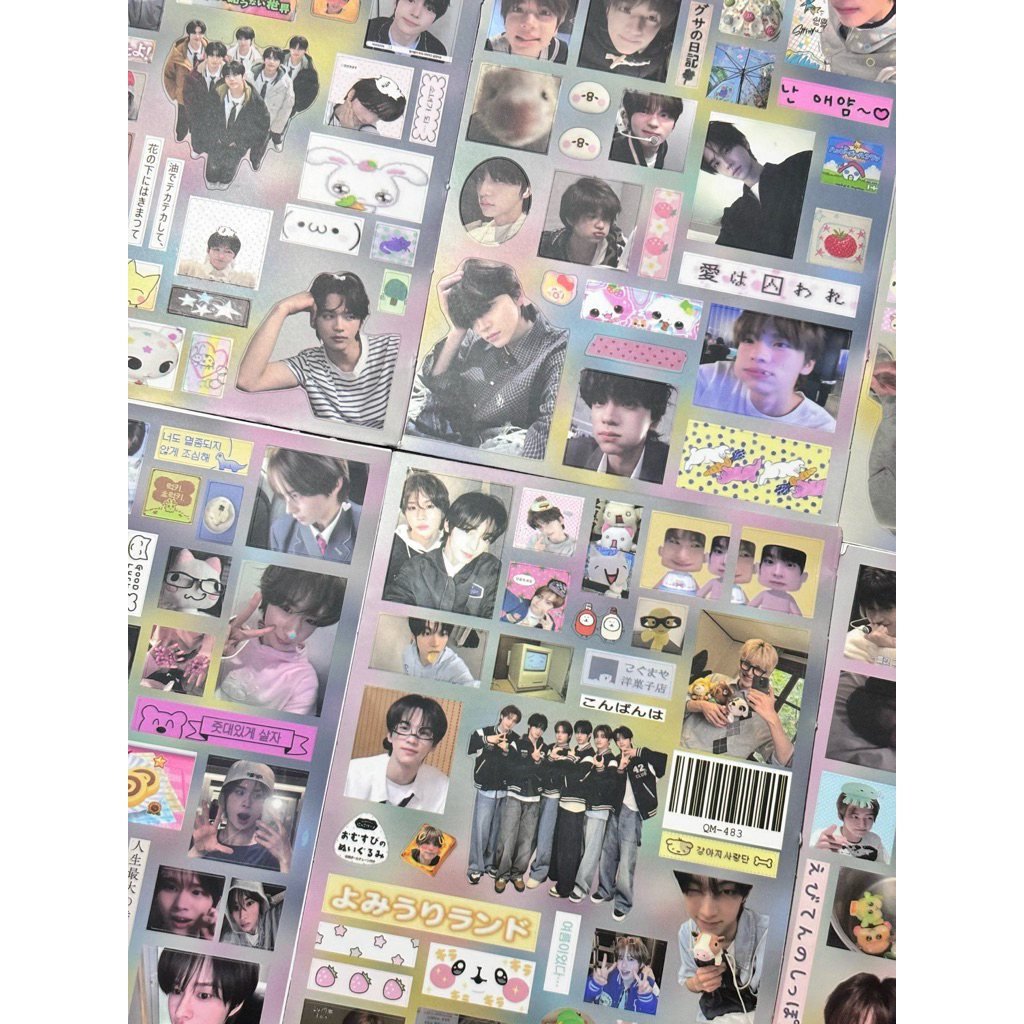 TWS- TWS สติกเกอร์ Kpop น่ารักความงาม Idol เกาหลีสติกเกอร์ไวนิลกันน้ําตกแต่งแล็ปท็อป HP สมุดภาพ Jour