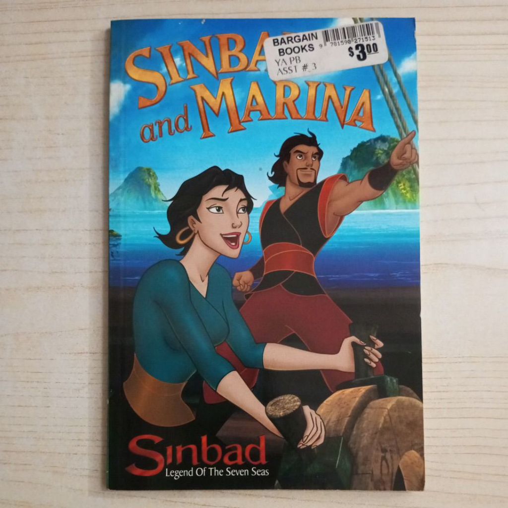 NOVEL SINAD LEGEND OF THE SEVEN SEAS SINBAD และ MARINA