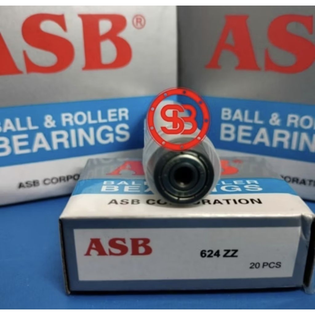 MINIMAL BEARING 624 ZZ ASB MINIMUM 2pc