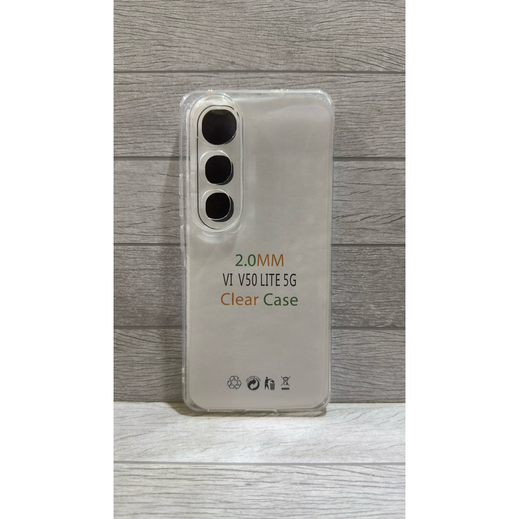 เคสใสแบบนิ่มสําหรับ Vivo V50 Lite