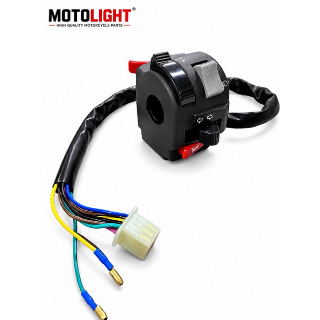 MOTOLIGHT HOLDER LEFT SWITCH VISION PIW PIW MOTOR