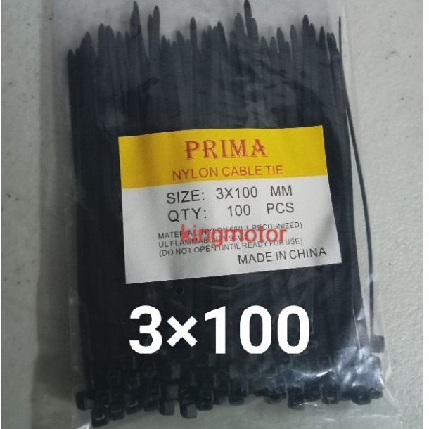 CABLE TIES 3X100 MM CONTENTS 100PCS CABLE TIE CABLE TIE CABLE TIE CABLE
