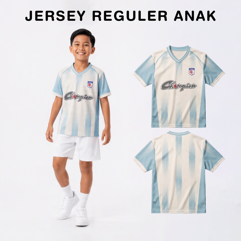 เสื้อกีฬา Regular Fit สําหรับเด็กระดับพรีเมียมสําหรับทั้งชายและหญิง