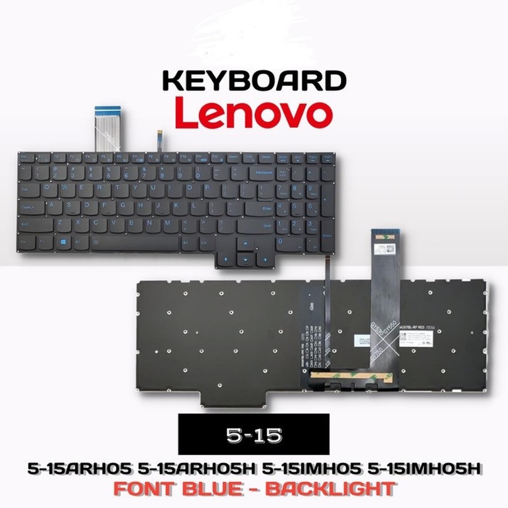 แป้นพิมพ์ Lenovo Legion 5-15 Legion 5 15ARH05 5-15IMH05 P 2020 PR5CYB