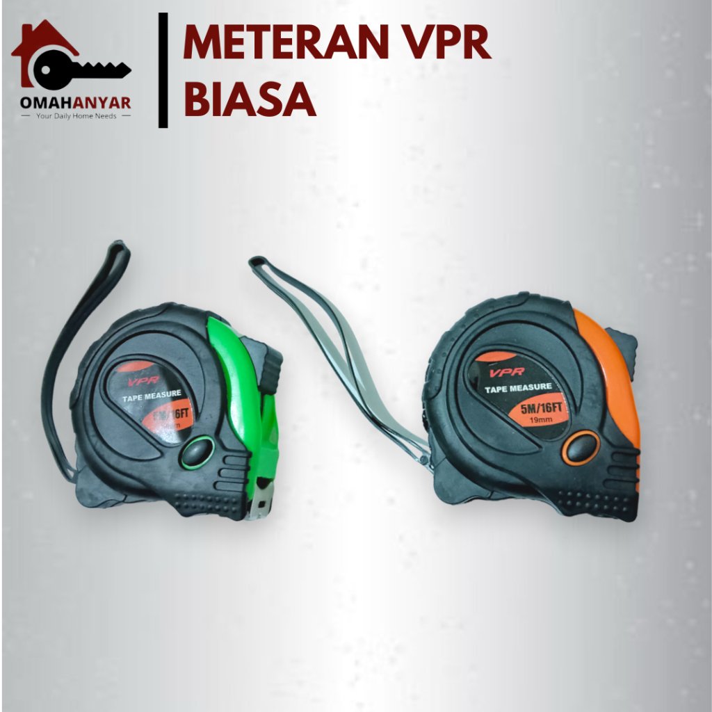 (RETAIL) VPR Meter Roll 3 เมตร 5 เมตร Pull Meter Building Meter สีสุ่ม