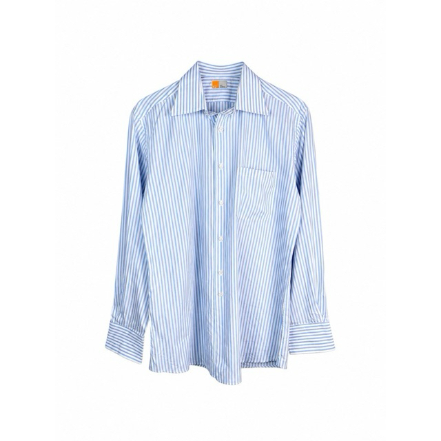 Ez by Ermenegildo Zegna Stripe Shirt Regular Fit