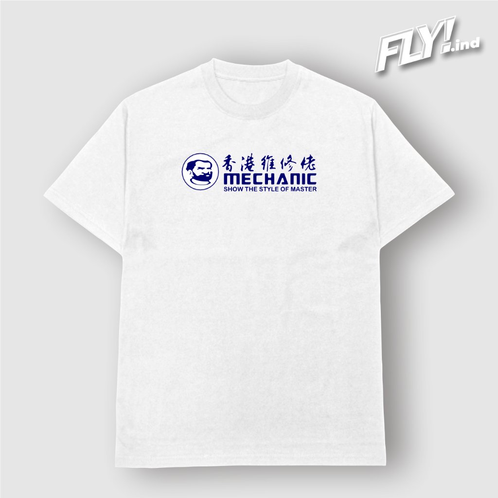 MECHANIC T-SHIRT สไตล์ master HP Indonesia MECHANIC T-Shirt