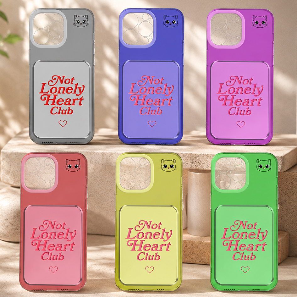 HP Clear Not Lonely Heart Club เคสโทรศัพท์สําหรับ REDMI A7 PRO - A5 2025 - A3 - A2 2023 - A1 2022 | 