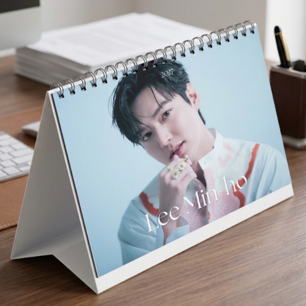 A&M Lee Min-Ho 2027 ปฏิทินตั้งโต๊ะ