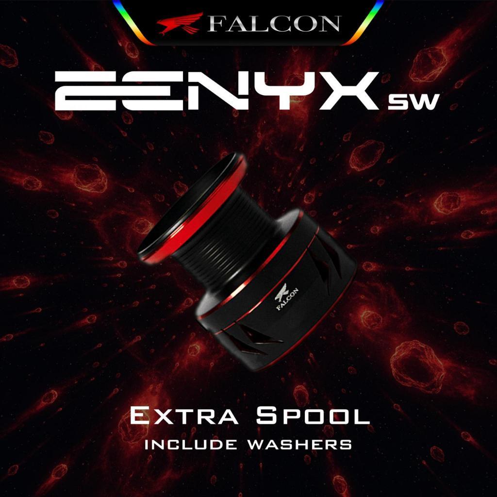 Extra Spool Reel Falcon Zenyx SW - CNC Aluminium Spool - อะไหล่เดิม