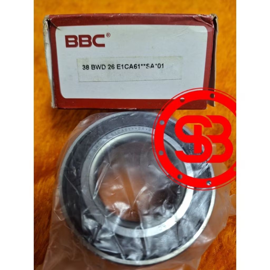 แบริ่ง 38 BWD 26 E1CA61 SA 01 ABS BBC ORIGINAL