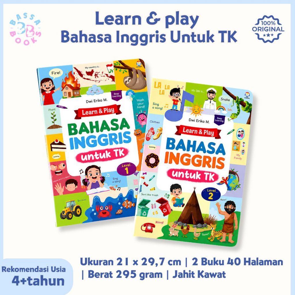 Learn & Play - อังกฤษสําหรับโรงเรียนอนุบาล Bassa Book Store - Bassabookstore
