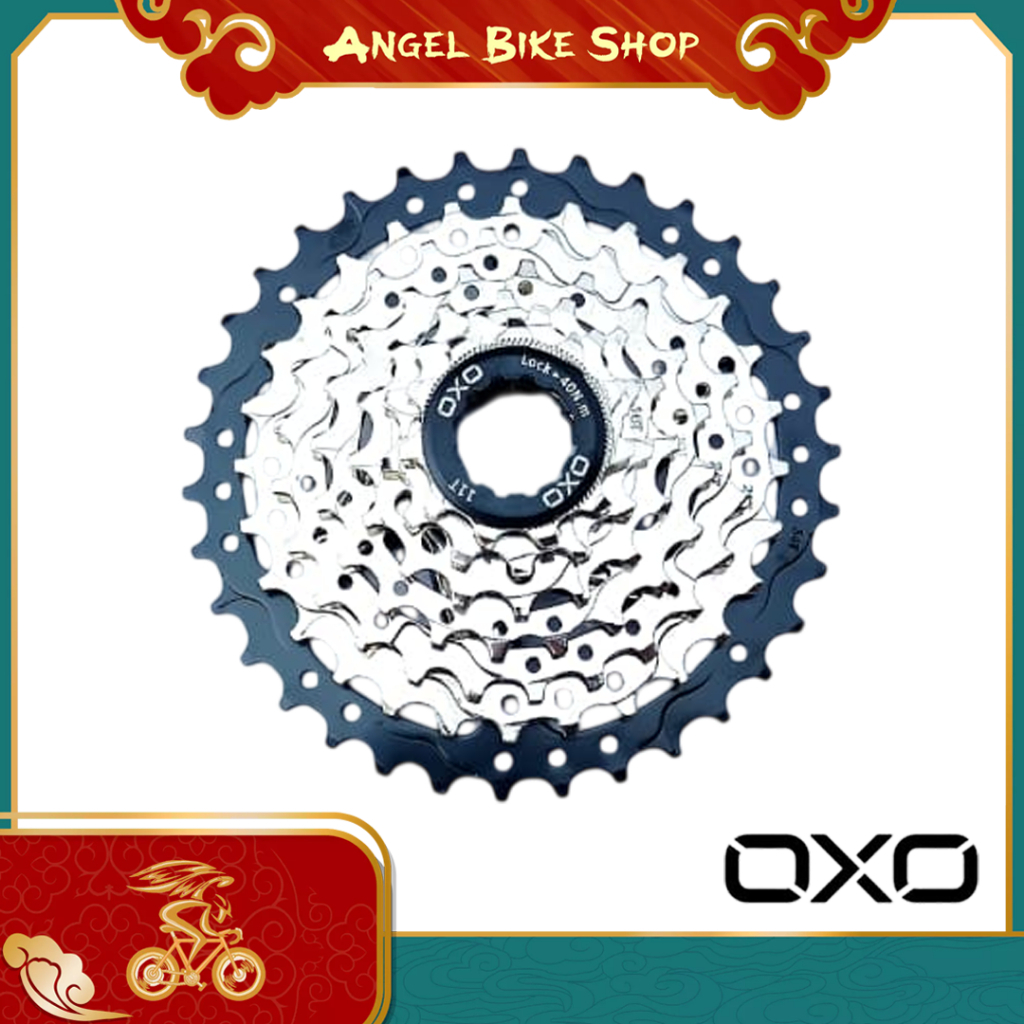 สเตอร์เทป Slop SK7 OXO 7 Speed 11-34T CP สีดํา
