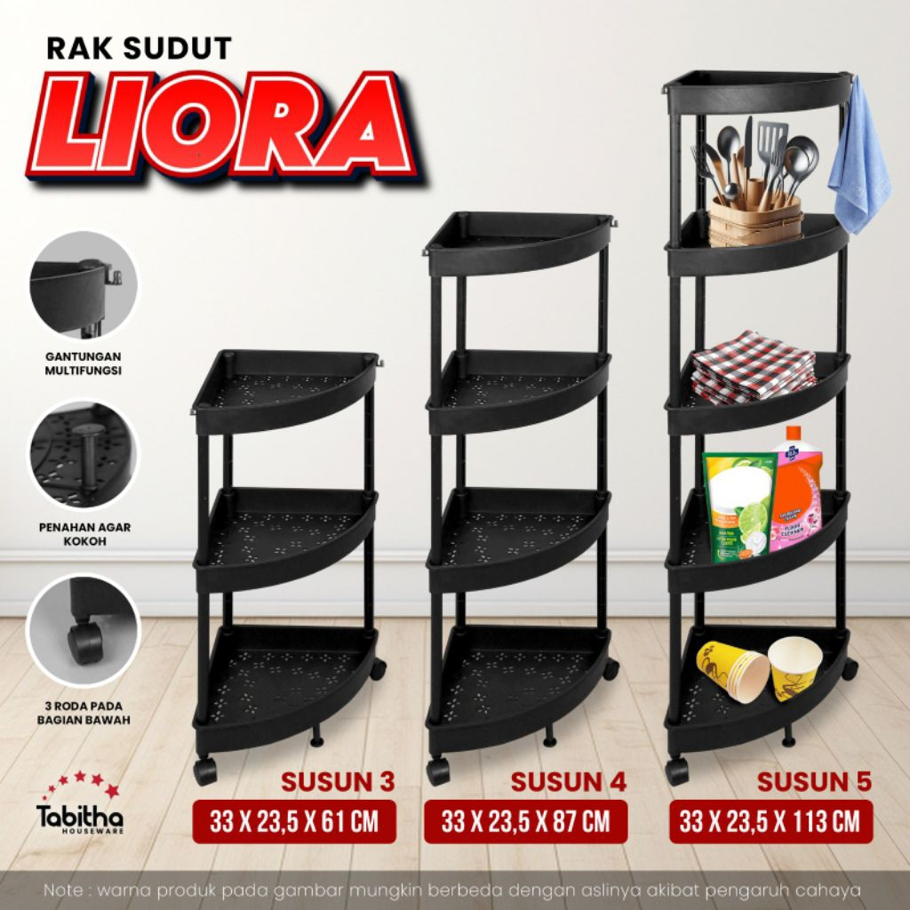 LIORA TABITHA CORNER SHELF