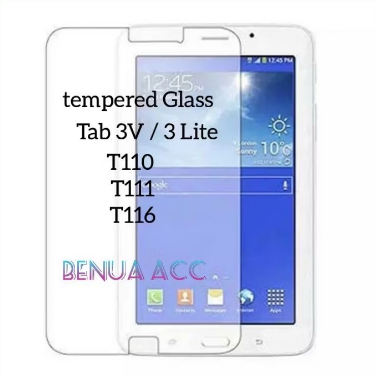กระจกนิรภัยสําหรับ Samsung Tab 3V 3 Lite T110 T111 T116