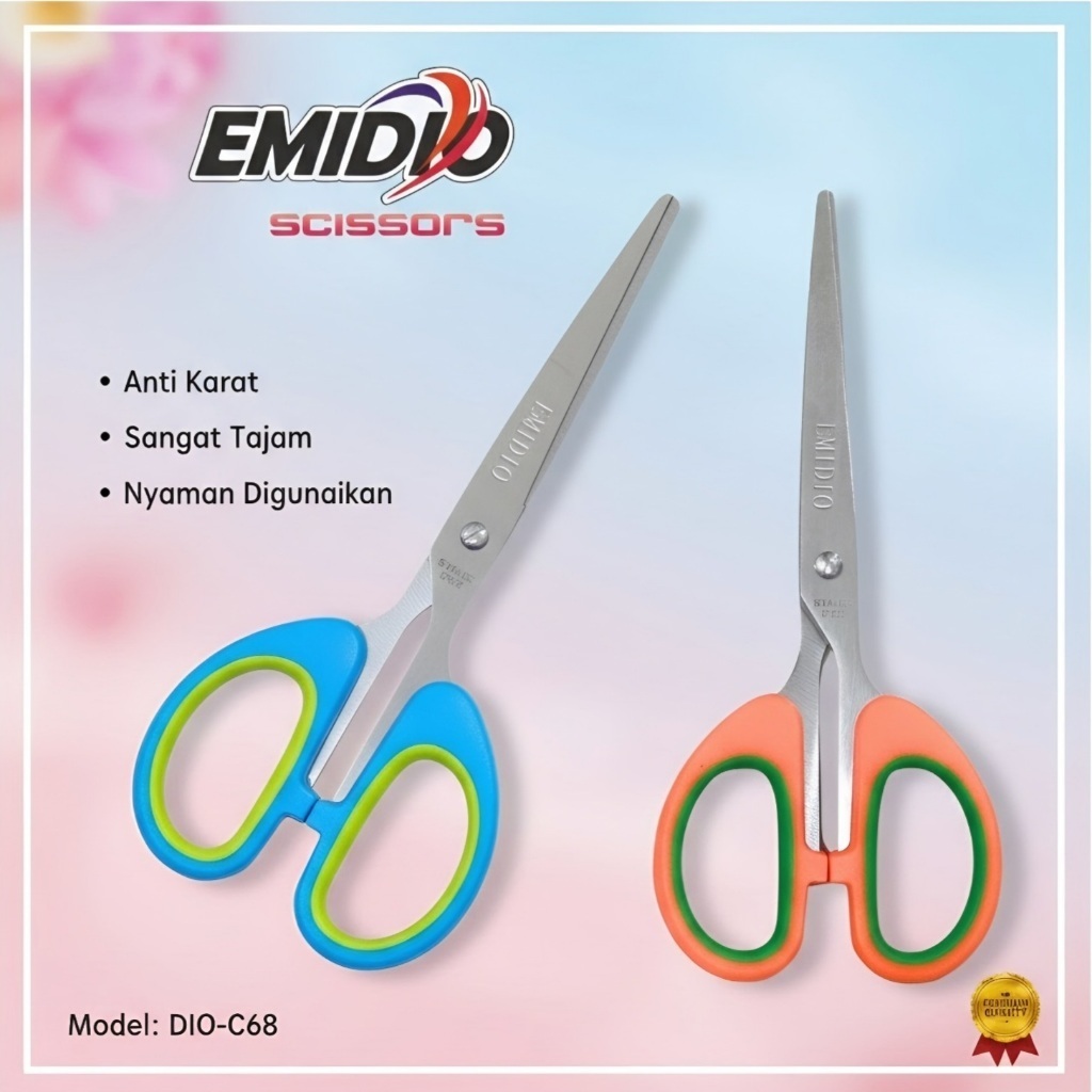 [1 ชิ้น] กรรไกร Emidio C68 DIO-C68