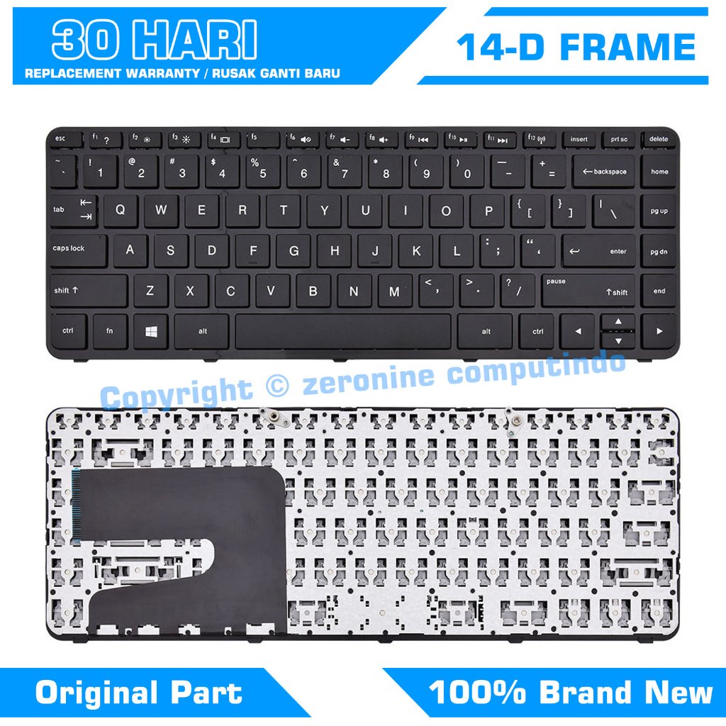 HP 240 G2 245 G3 14-N 14-R 14-D 14-g000 14-r000 14-n000 14-w0 คีย์บอร์ด