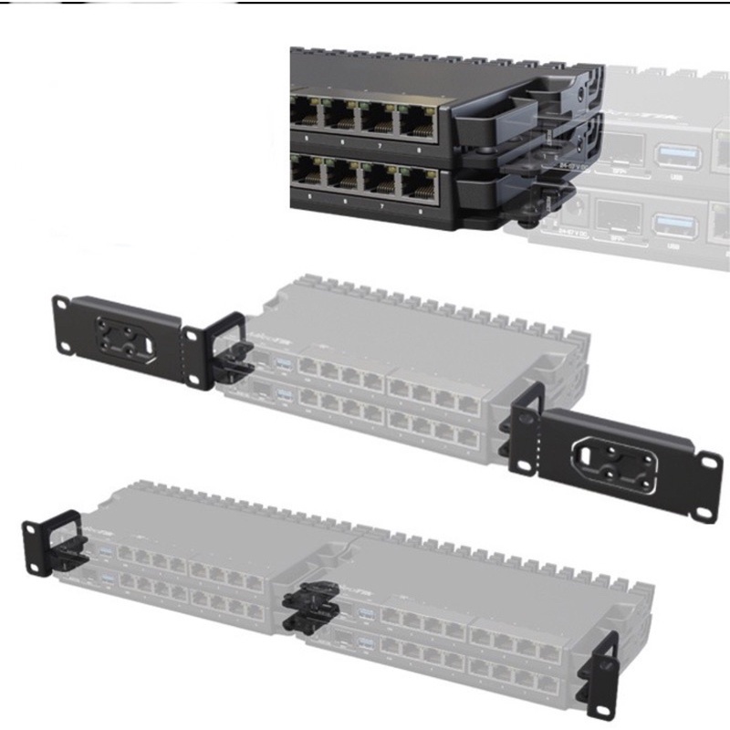MIKROTIK Rackmount Kit K-79 K79 สําหรับ RB5009 L009 ติดตั้ง Rackmount