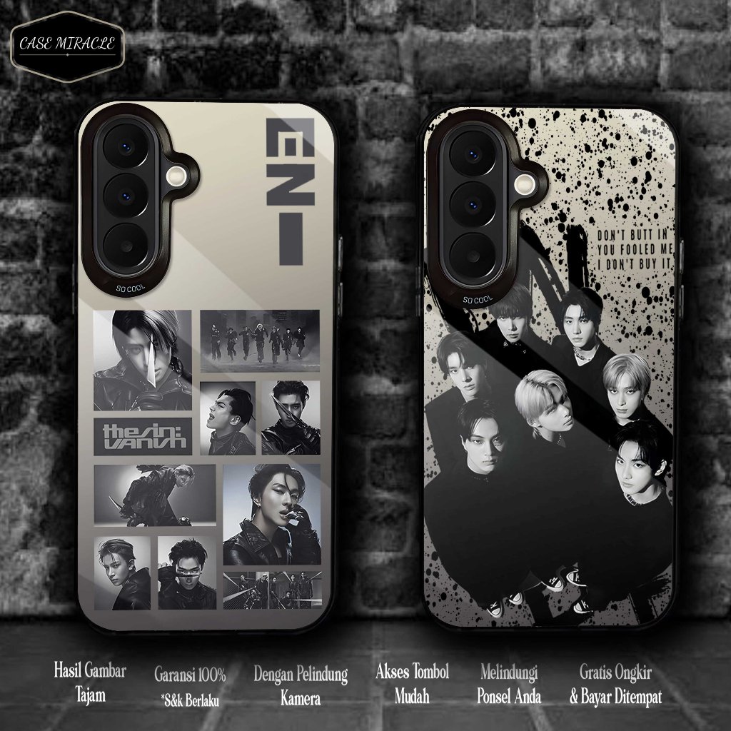 HP SAMSUNG A27 Softcase SAMSUNG Premium Matte Hard Case - So Cool IMD Case - enhypen Motif Hologram 