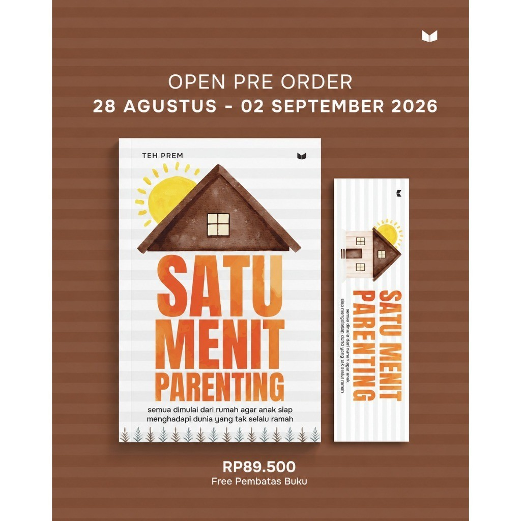 [ PRE ORDER ] หนังสือการเลี้ยงดูหนึ่งนาที - Prem Tea - Mediakita (28 Ags - 02 Sep)