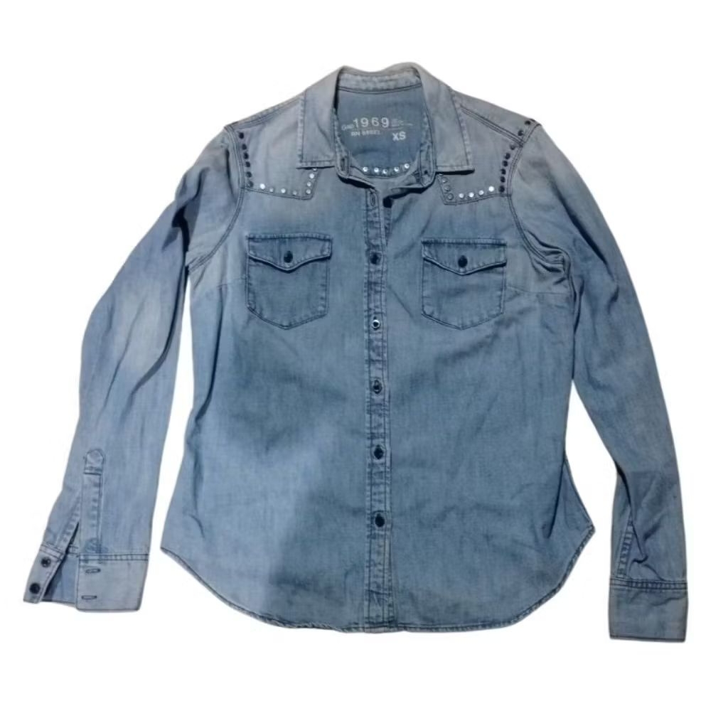 KEMEJA GAP 1969 Soft Jeans Shirt
