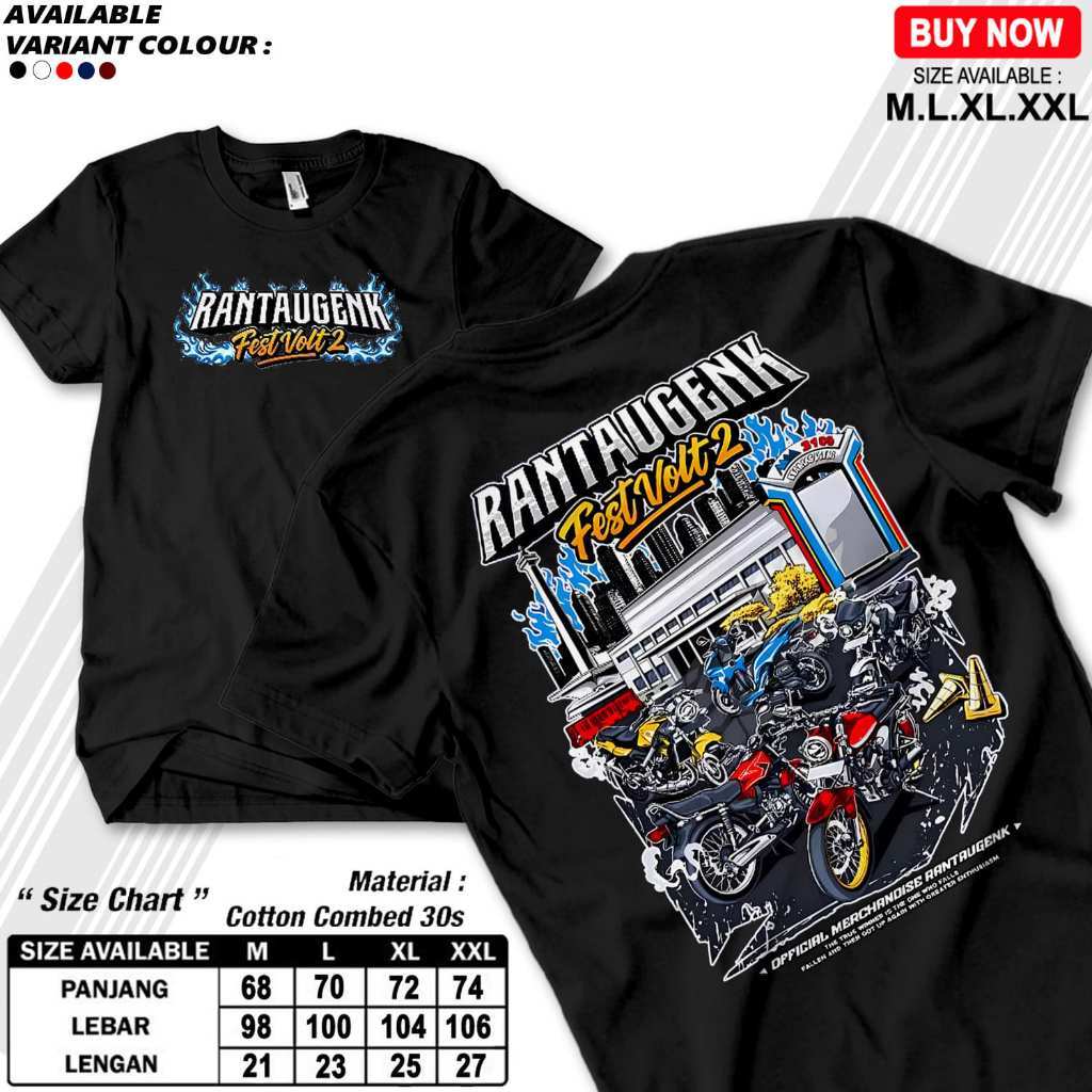 เสื้อยืด Rantaugenk fest volt.2