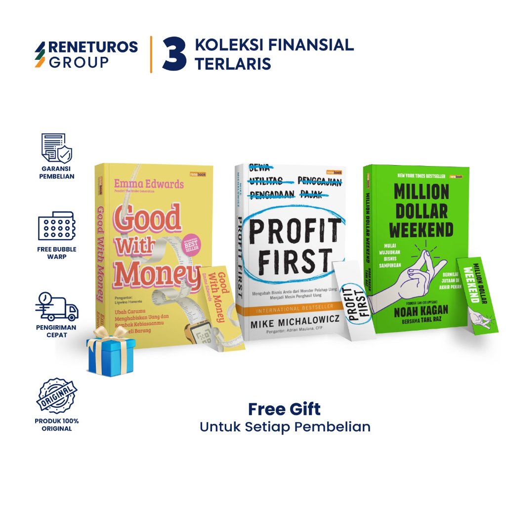 Rene Turos - 3 คอลเลกชันสุดท้ายที่ขายดีที่สุด - ดีด้วยเงิน - Profit First - Million Dollar Weekend