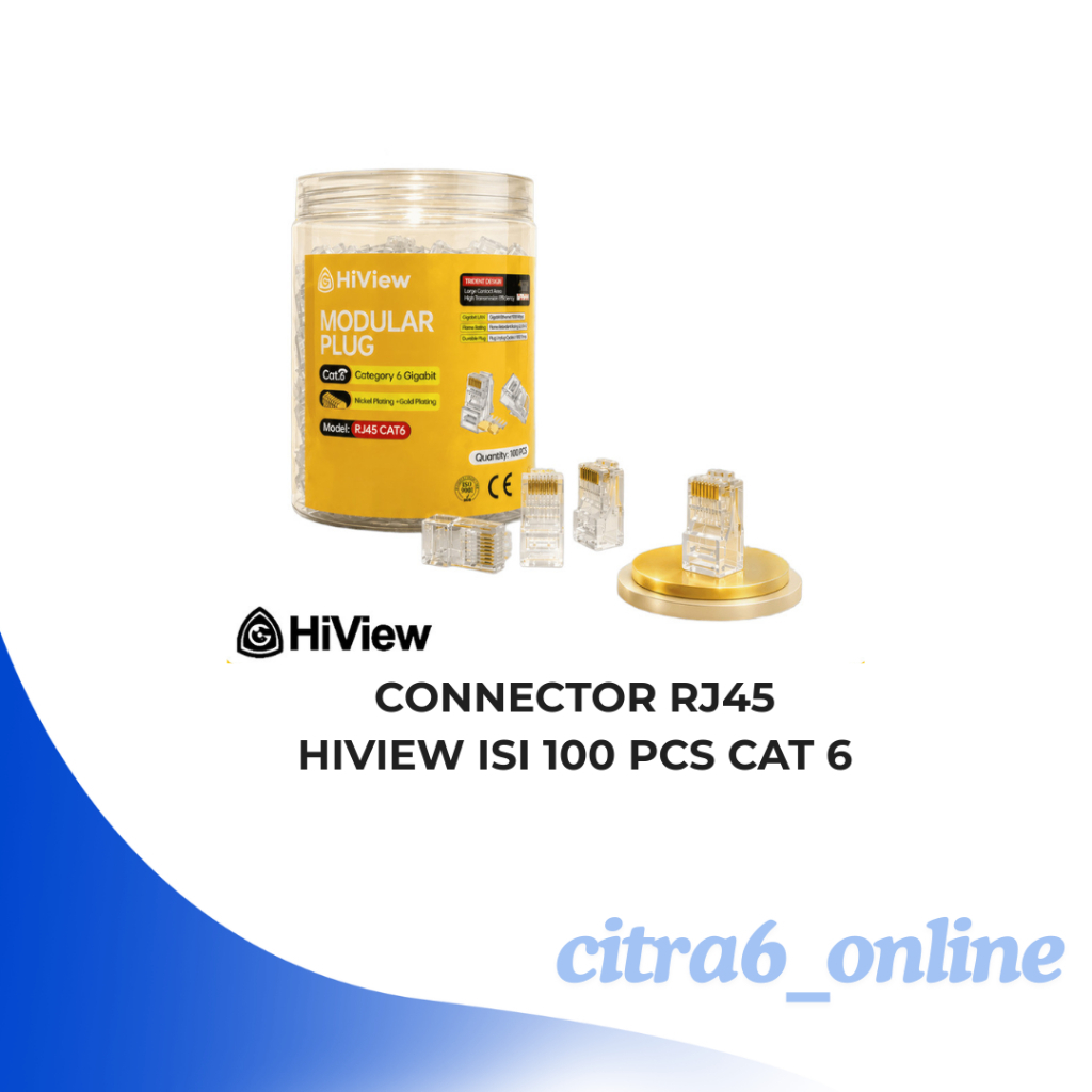 CONNECTOR RJ5 CAT 6 HIVIEW