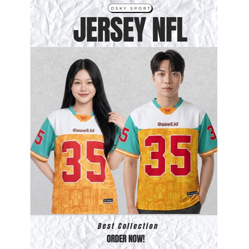 JERSEY NAME AND NUMBER / JERSEY NFL COLLAR 9
