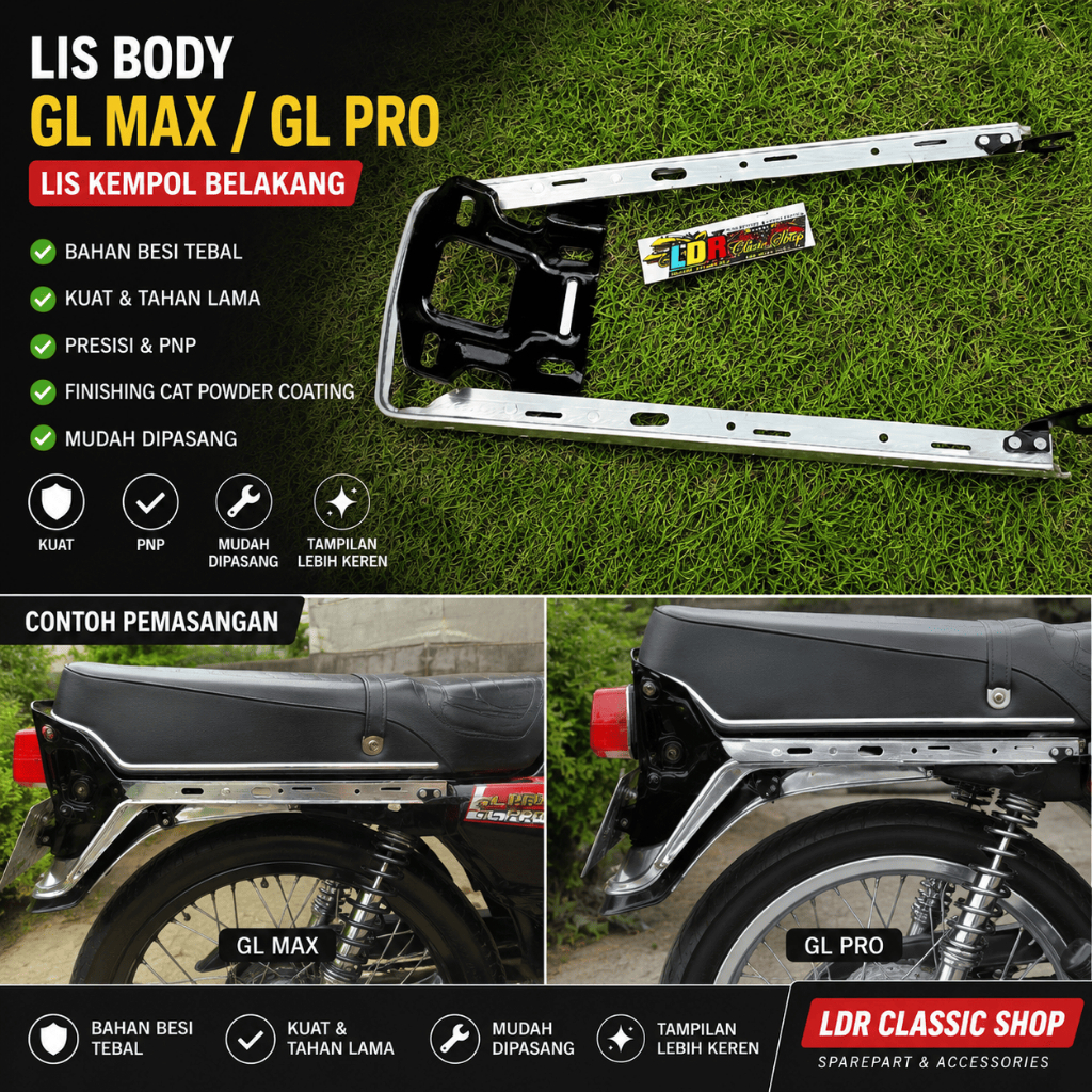 GL Max GL Pro Body Trim GL Max GL Pro คิ้ว Kempol