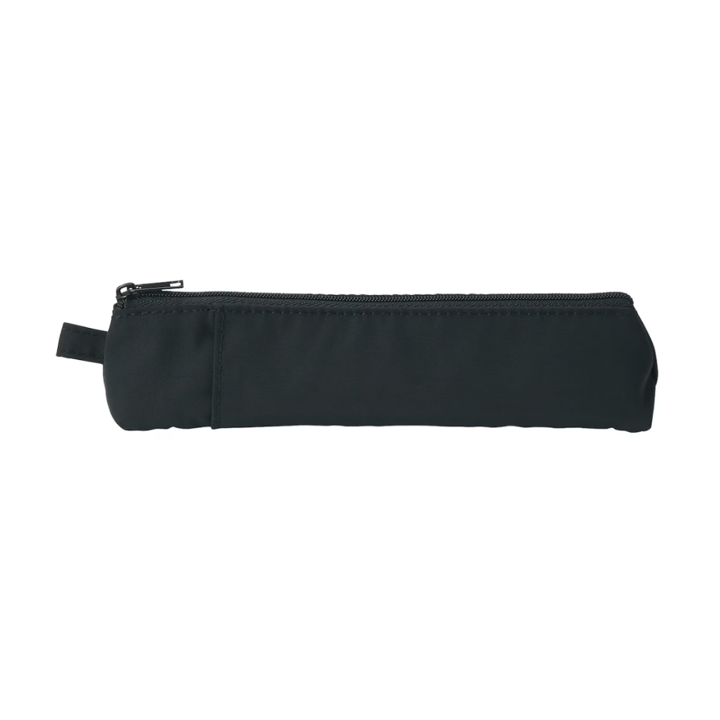 Muji Pen Case โพลีเอสเตอร์พร้อมกล่องดินสอกระเป๋าด้านนอก Original Muji Japan กล่องดินสอ