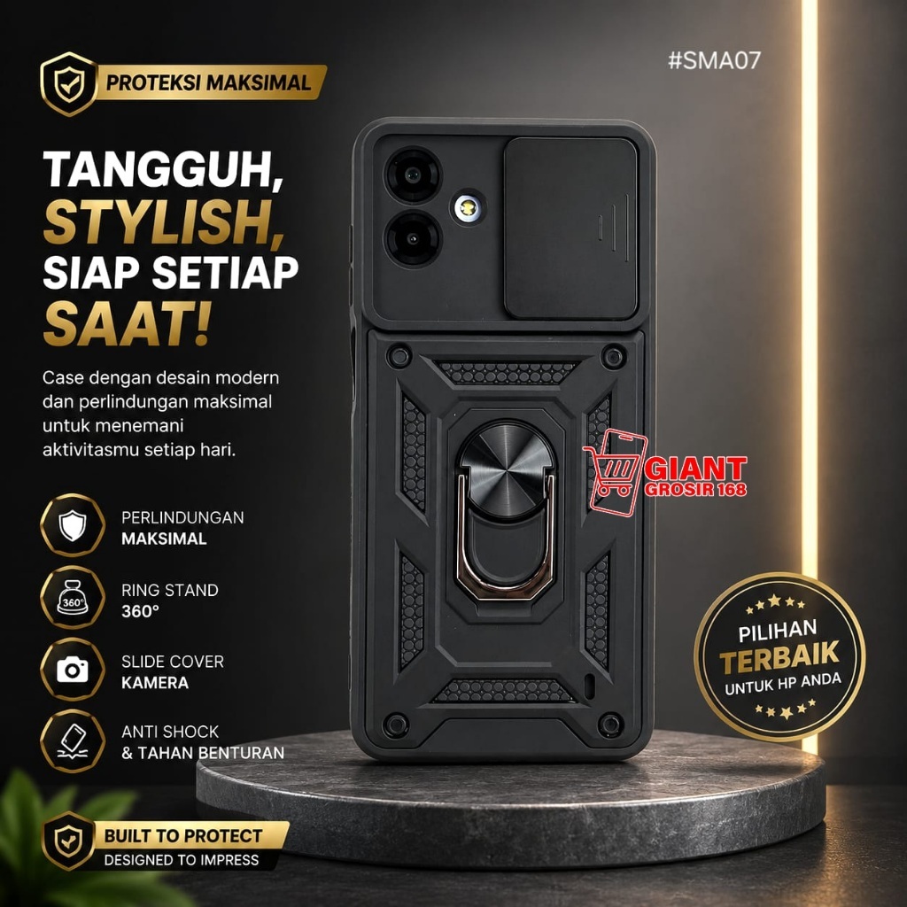 SAMSUNG A08 SAMSUNG A07 4G SAMSUNG A07 5G CASE TRANSFORMER BLACK SLIDE 2 IN 1 CASE SAMSUNG A08 SAMSU