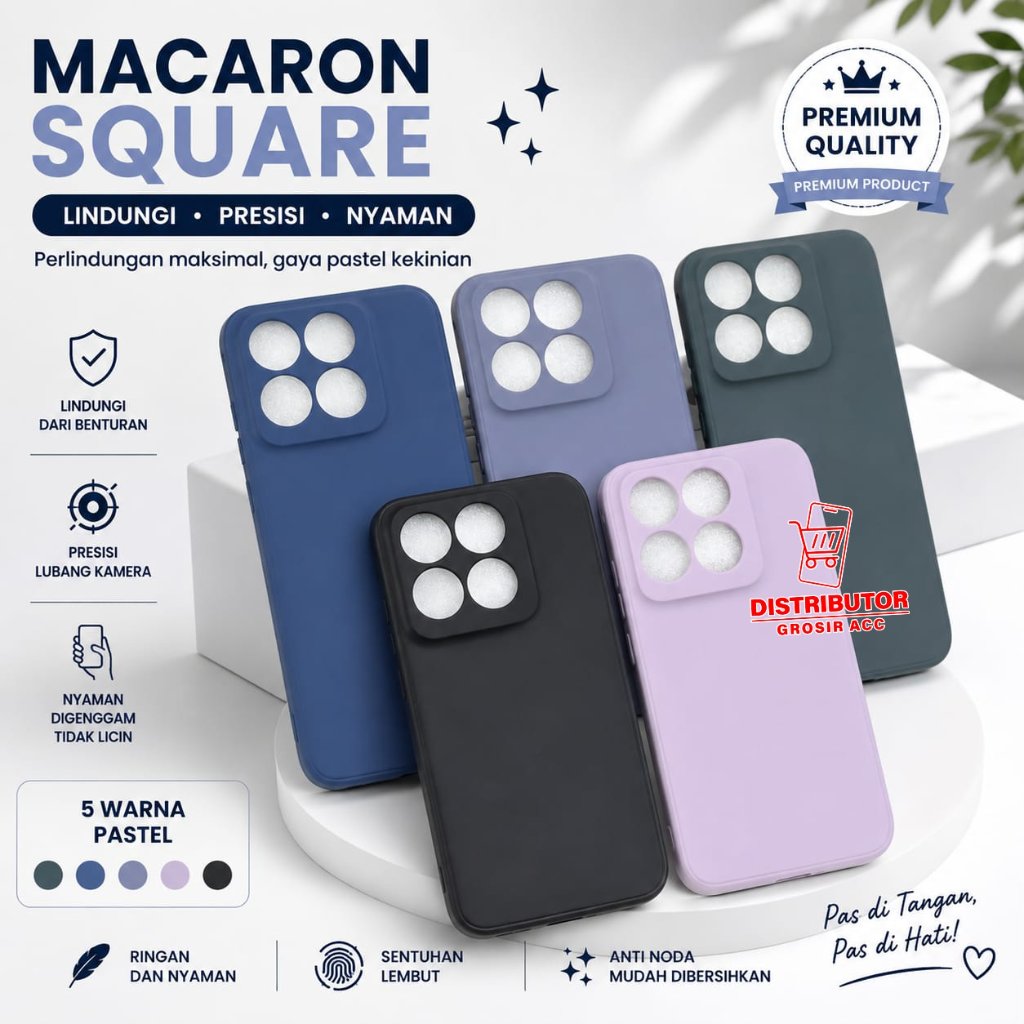MOTO EDGE 70 FUSION CASE MACAROON SQUARE EDGE SOFT CASE LIQUID EDGE MOTO EDGE 70 FUSION MS-1