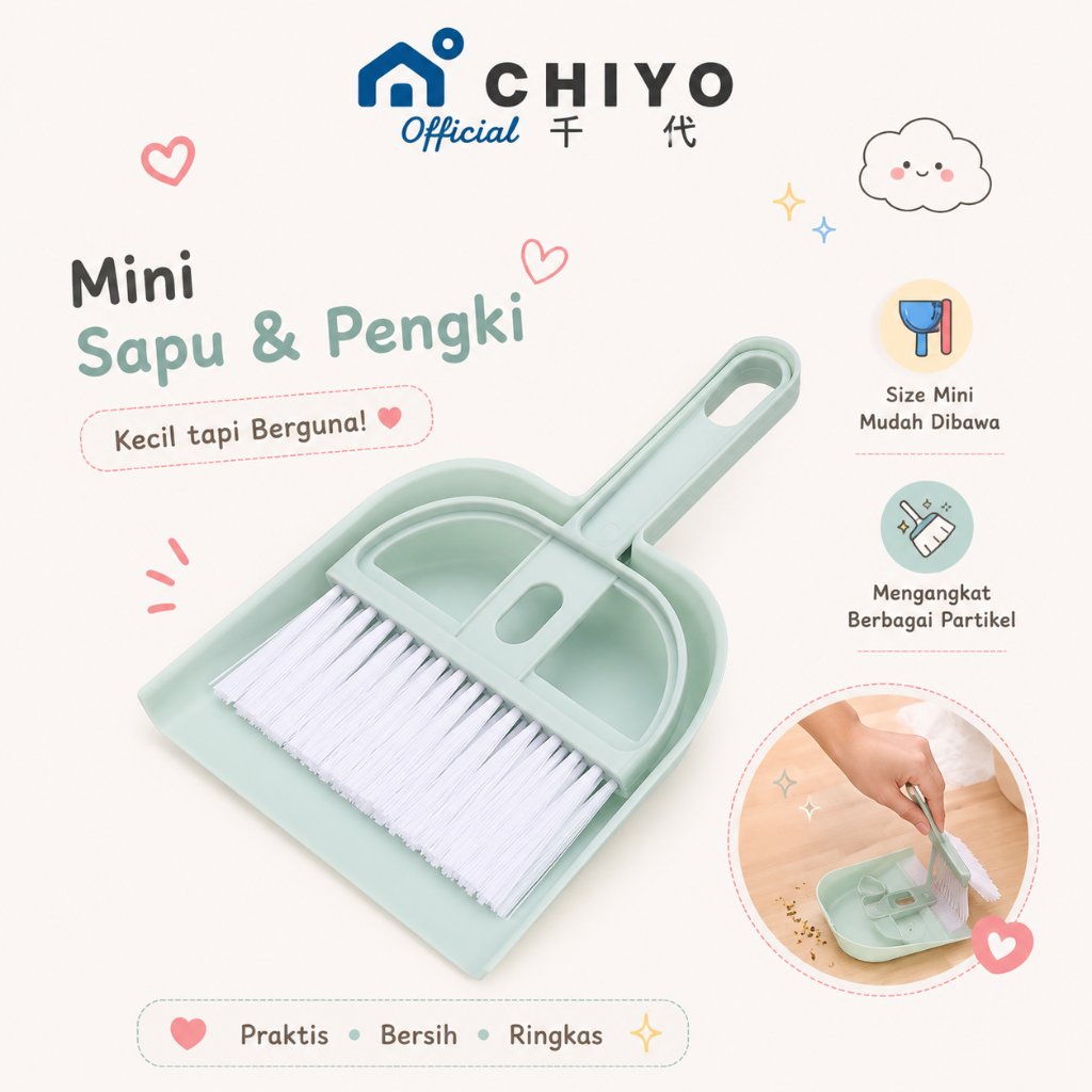 MINI BROOM, SMALL BROOM, DUST CLEANER, LAPTOP TABLE, MULTIFUNCTIONAL MINI BROOM SET