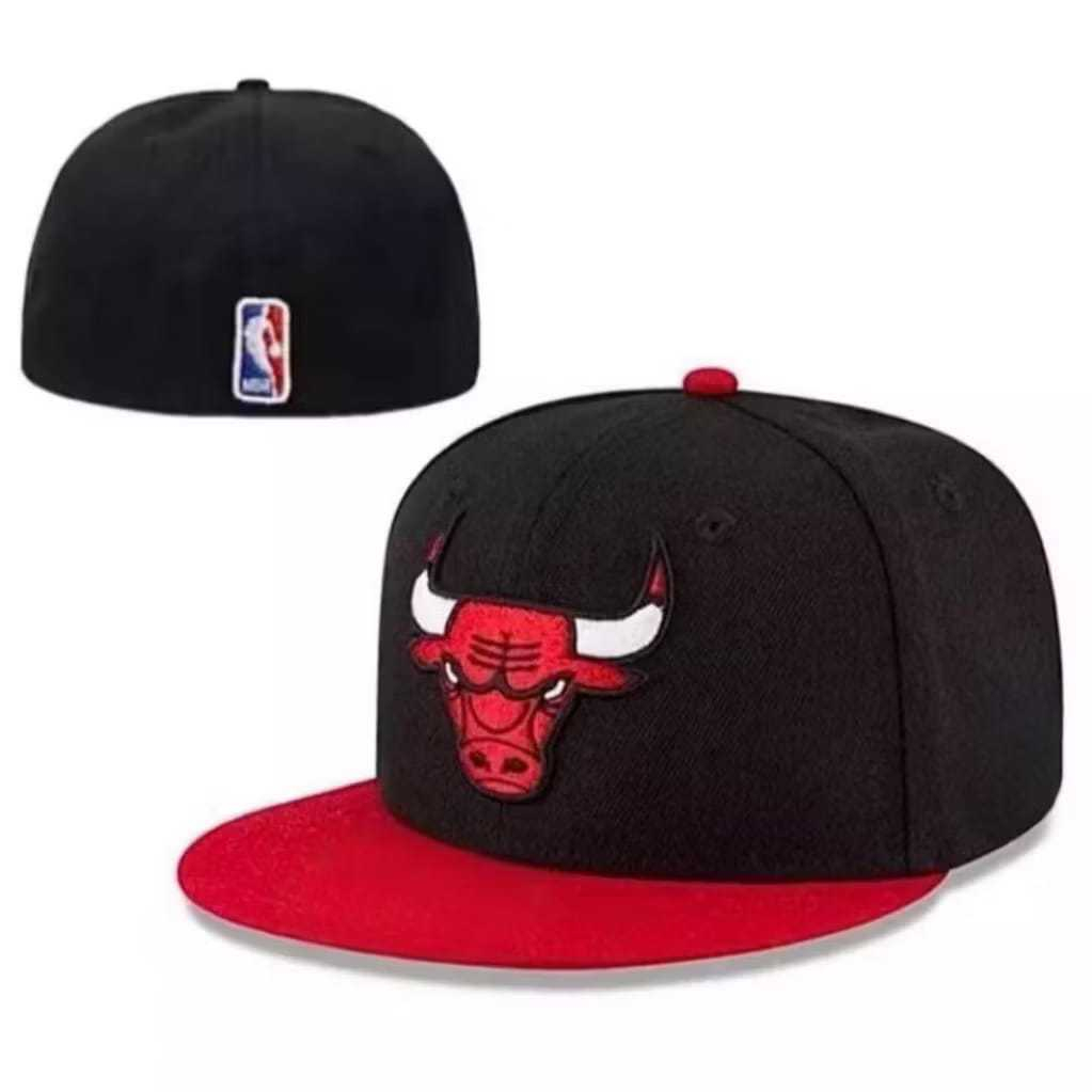 Chicago Bull Hip Hop Distro หมวกผู้ชาย - คุณภาพระดับพรีเมียมล่าสุด Bull ปัก Snapback Hip-Hop หมวก