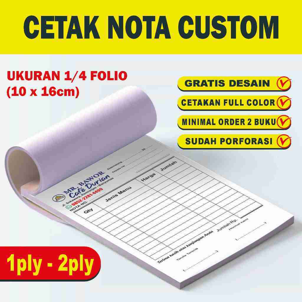พิมพ์โน้ตที่กําหนดเอง - พิมพ์โน้ต INVOICE - โน้ตบุ๊ก