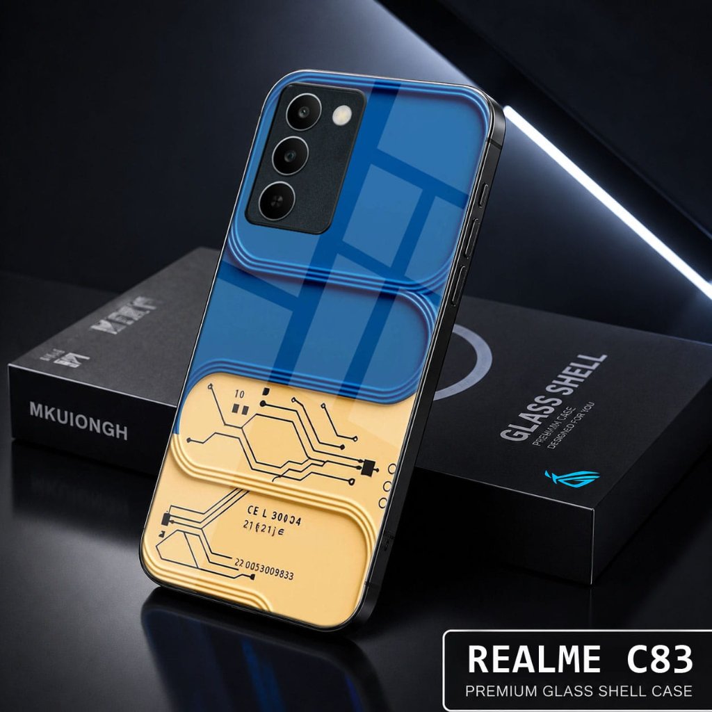 HP REALME C83 SoftCase Glass เคสโทรศัพท์เคลือบเงา REALME C83 - N235