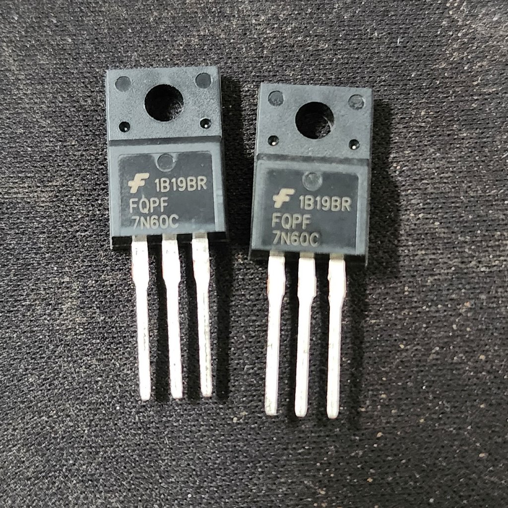 ทรานซิสเตอร์ FQPF7N60C FQPF 7N60C 7N60 Silicon N-Channel Power MOSFET 600V 7A - ราคาต่อ 1 ชิ้น